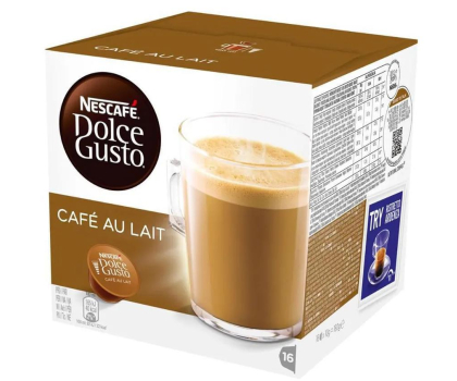 Akcesoria do ekspresów Nestle NESCAFÉ Dolce Gusto Café au Lait Kawa 16 kaps.